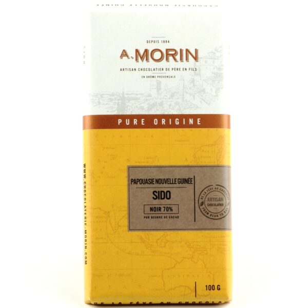 smoky papua new guinea cocoa chocolate with a particular taste morin france