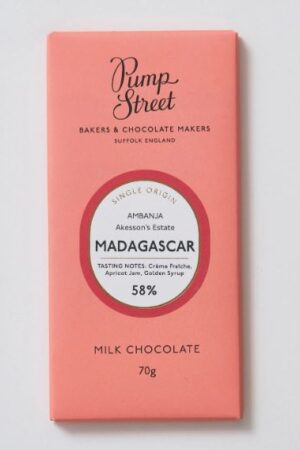 Pump Street Bakery - Milk chocolate Madagascar 58%