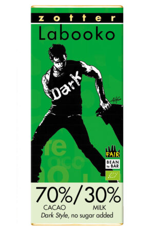 Zotter Sugarfree Milk Chocolate 'Dark Style'