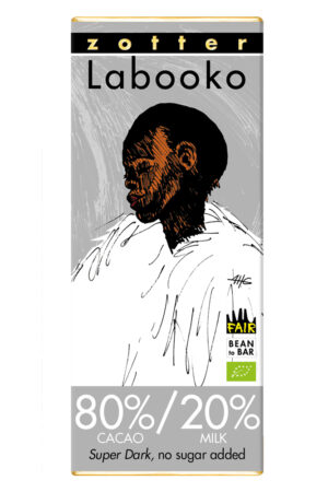 Zotter Super Dark 80% - Sugarfree milk chocolate