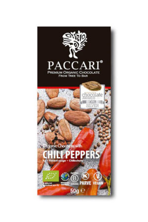 Pacari - Dark with chili peppers
