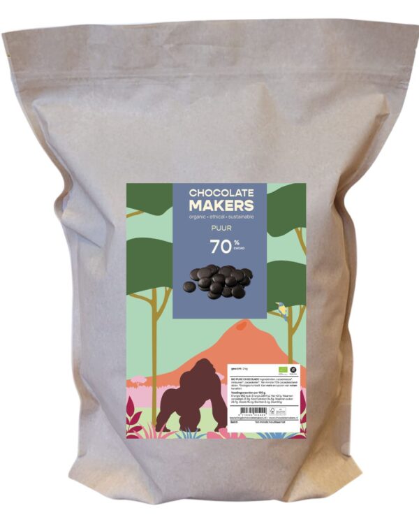 Chocolatemakers Couverture Virunga 70% Congo (2kg)