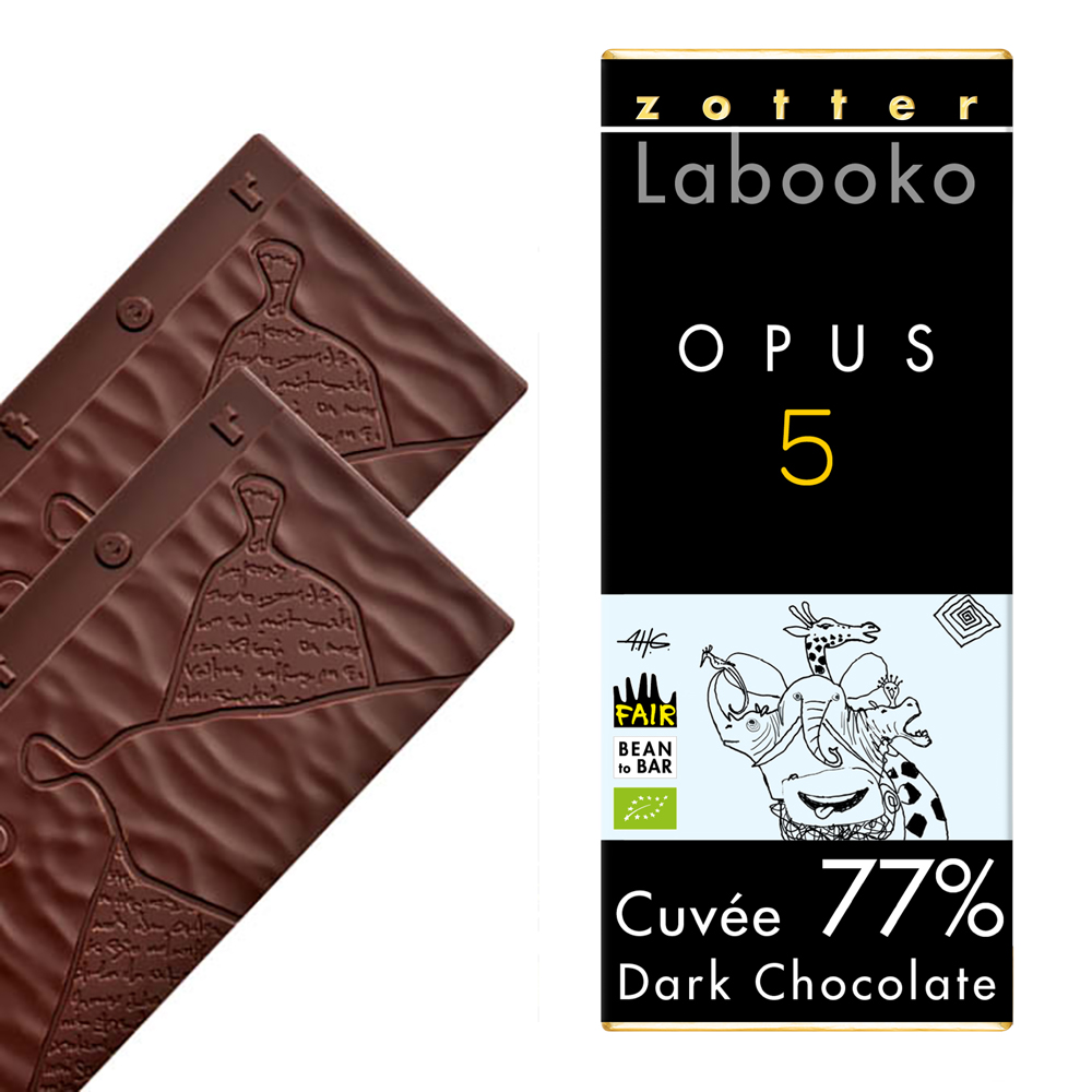 Zotter - Opus 5 - 77% dark chocolate - Image 3