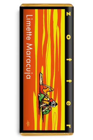 Zotter Handscooped - Lime and Passion Fruit