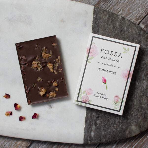 Fossa - Lychee Rose Milk chocolate - Image 2