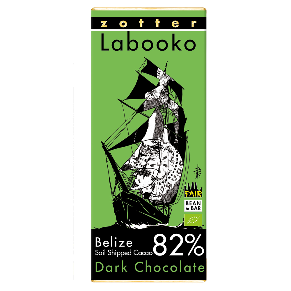 Zotter Belize Dark 82% Sail Shipped
