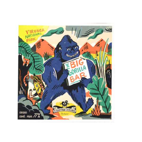 rozsavolgyi big gorilla virunga dark chocolate