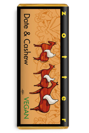 Zotter Handscooped- Date & Cashew Nuts (Vegan)