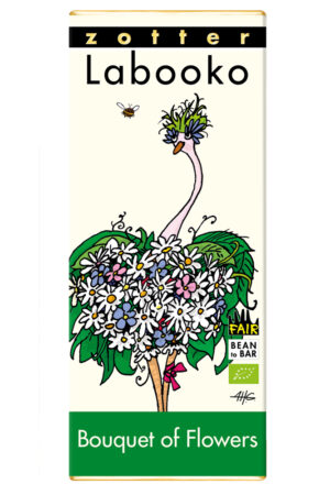 Zotter - Bouquet of Flowers - Chocolate with flowers & nuts