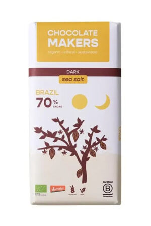 Chocolatemakers - Brazil 70% Dark with sea salt
