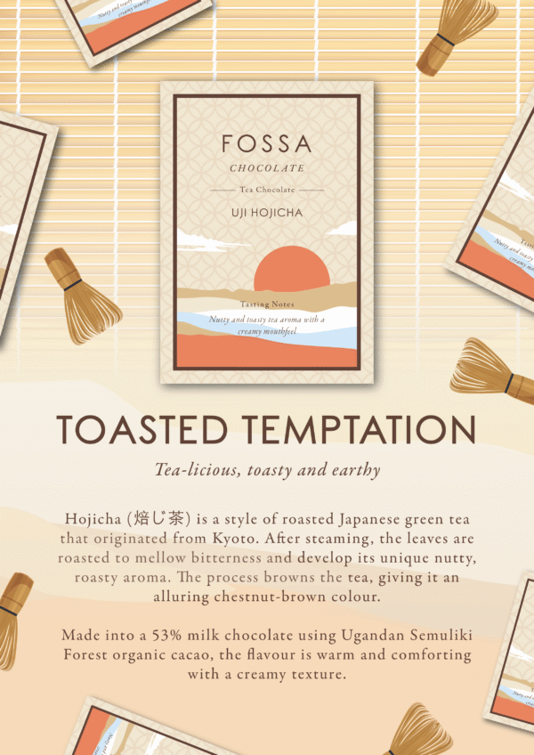 Fossa - Uji Hojicha Milk chocolate (03-25) - Image 3