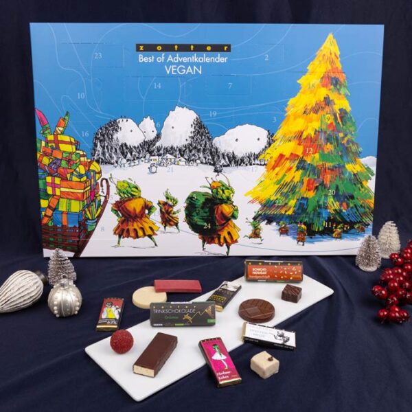 Zotter - Vegan Chocolate Advent Calendar - Image 2