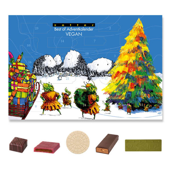 Zotter - Vegan Chocolate Advent Calendar