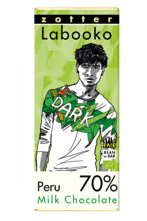 Zotter - Milk chocolate 70% cocoa Peru