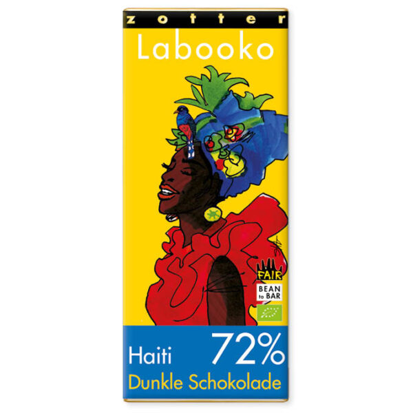 Zotter - Dark Haïti 72%