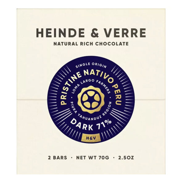 Heinde & Verre - Pristine Nativo Peru - Dark 71%