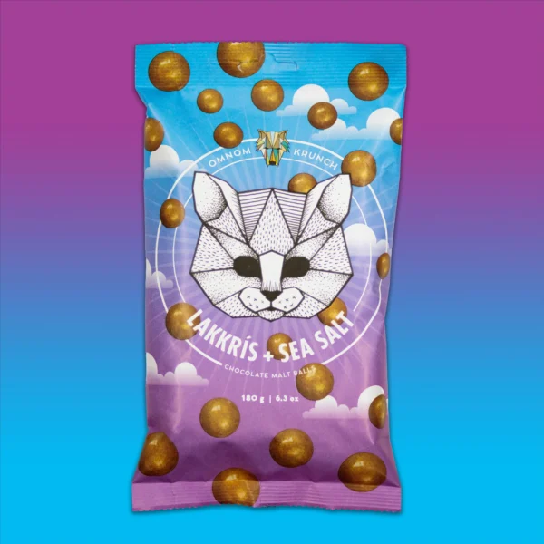 Onnom Krunch - Lakkris Chocolate Malt Balls 06-25
