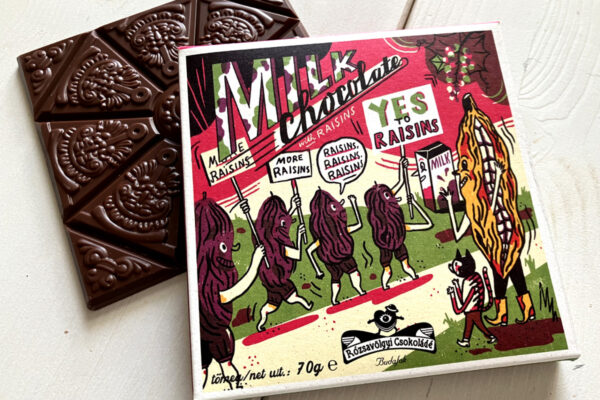 Rózsafollowyi - Milk Chocolate with Raisins - Image 2