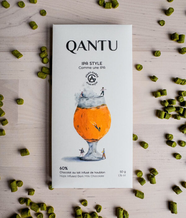 Qantu - Milk Chocolate with Hop Infusion - IPA style - Image 2