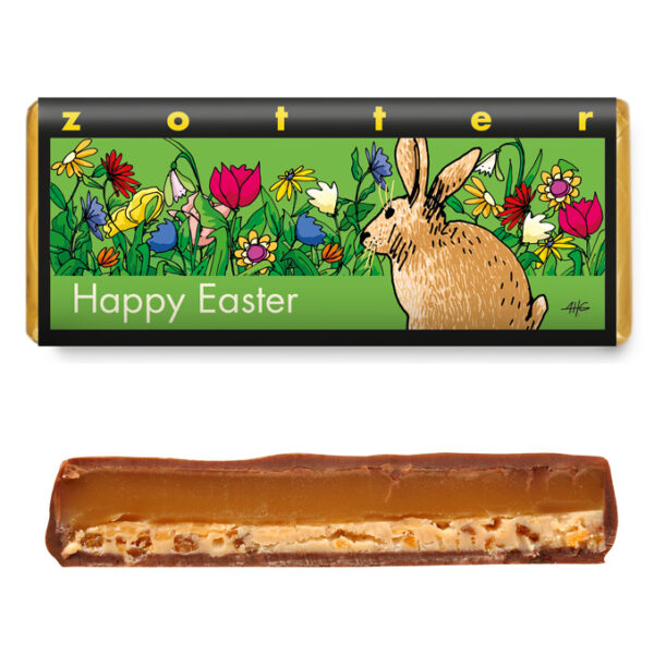 Zotter Filled - Easter Chocolate Happy Easter