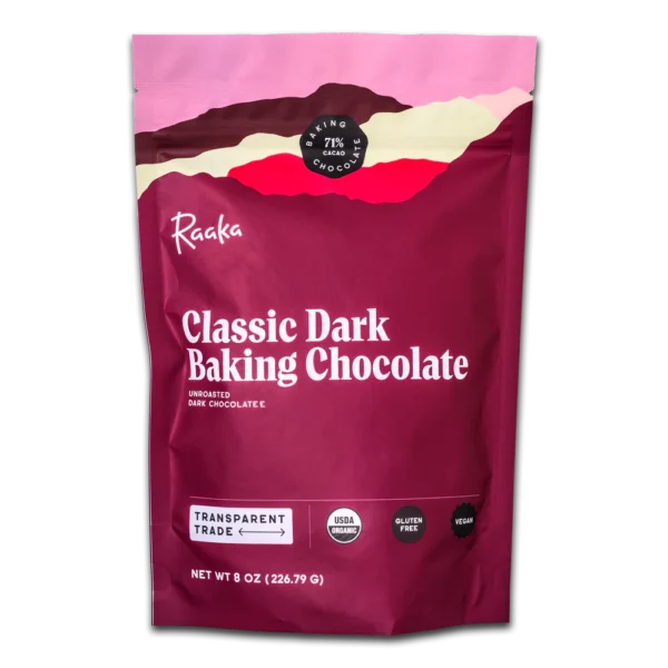 Raaka - Dark Chocolate for Baking 71%
