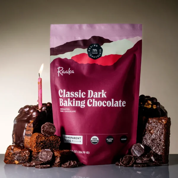 Raaka - Dark Chocolate for Baking 71% - Image 2