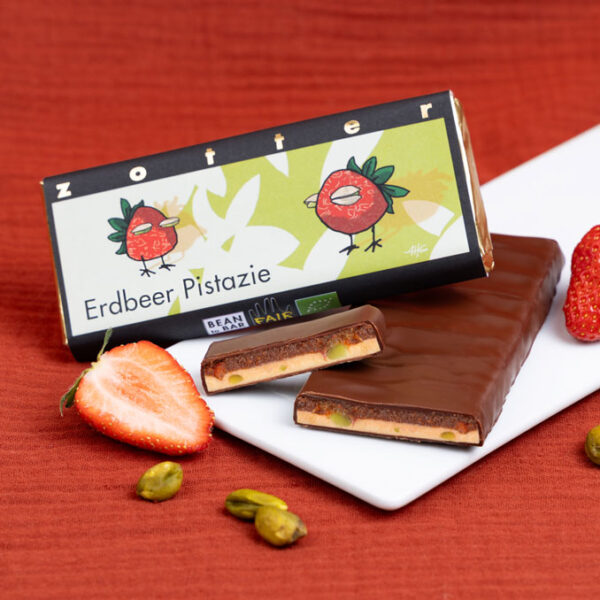 Zotter Filled - Strawberry Pistachio - Image 2