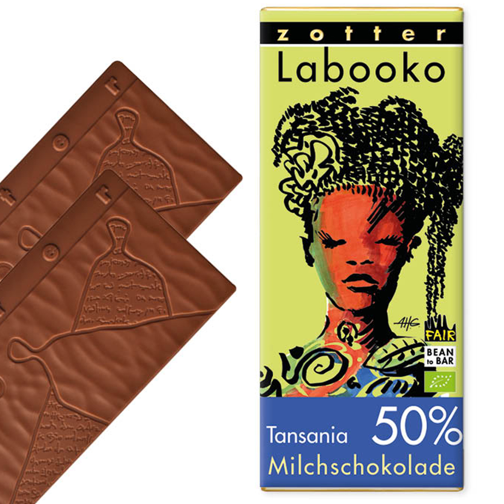 Zotter - Tanzania Milk Chocolate 50% - Image 2