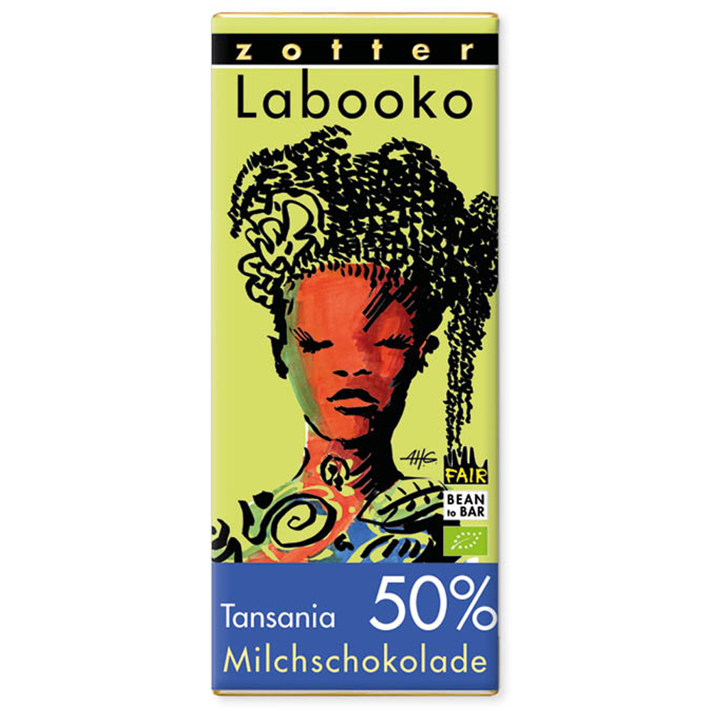 Zotter - Tanzania Milk Chocolate 50%