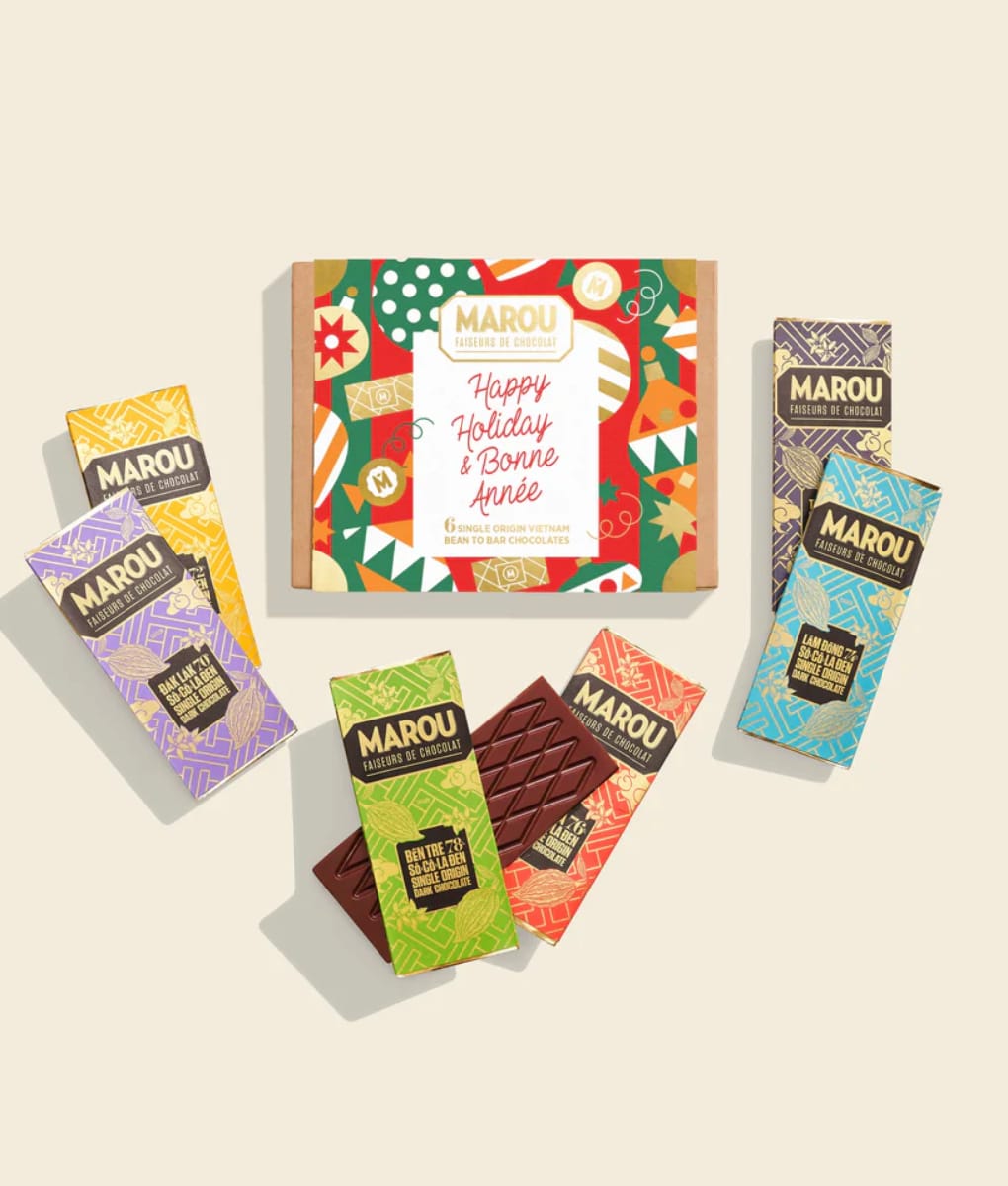 Marou Holidays Giftset - Vietnam Origin Dark