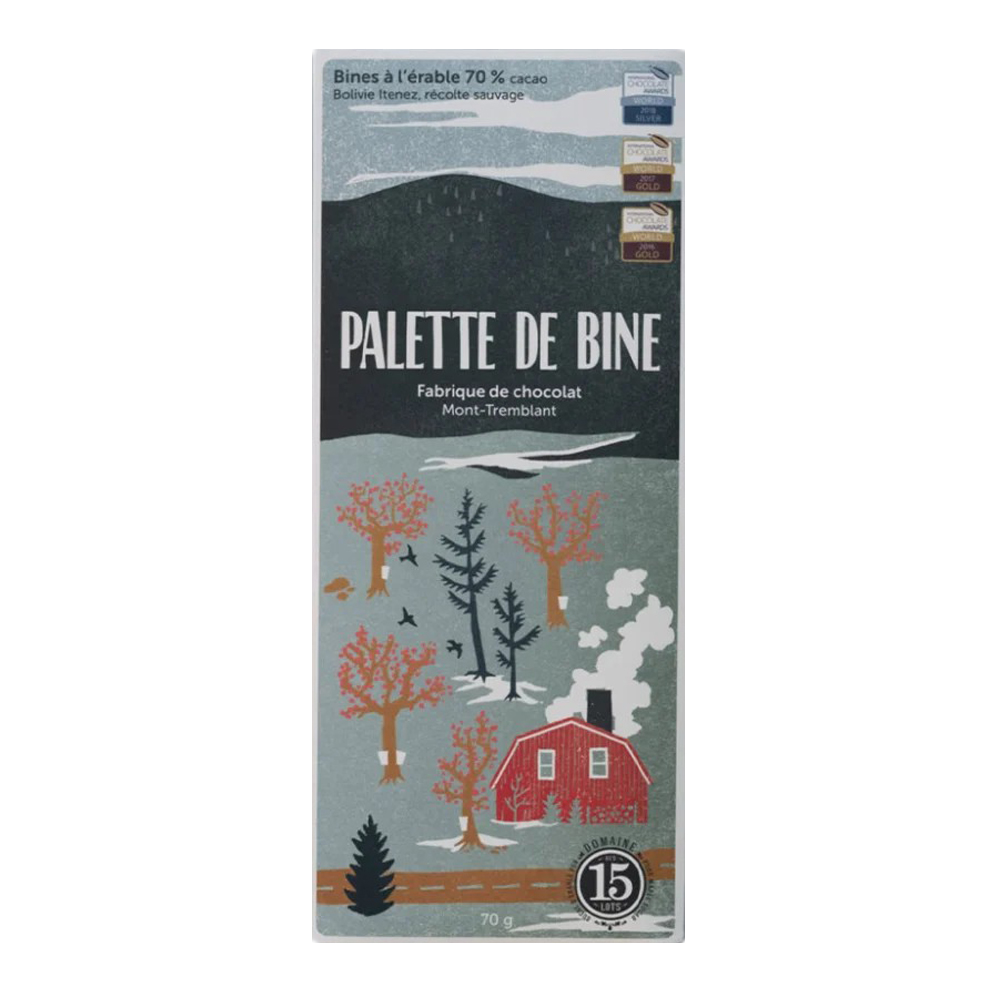 Palette de Bine - Wild Harvest 70% with maple sugar