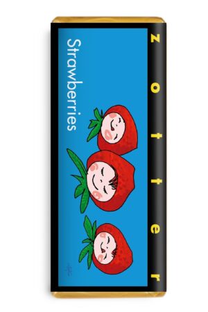 Zotter Handscooped - Strawberries