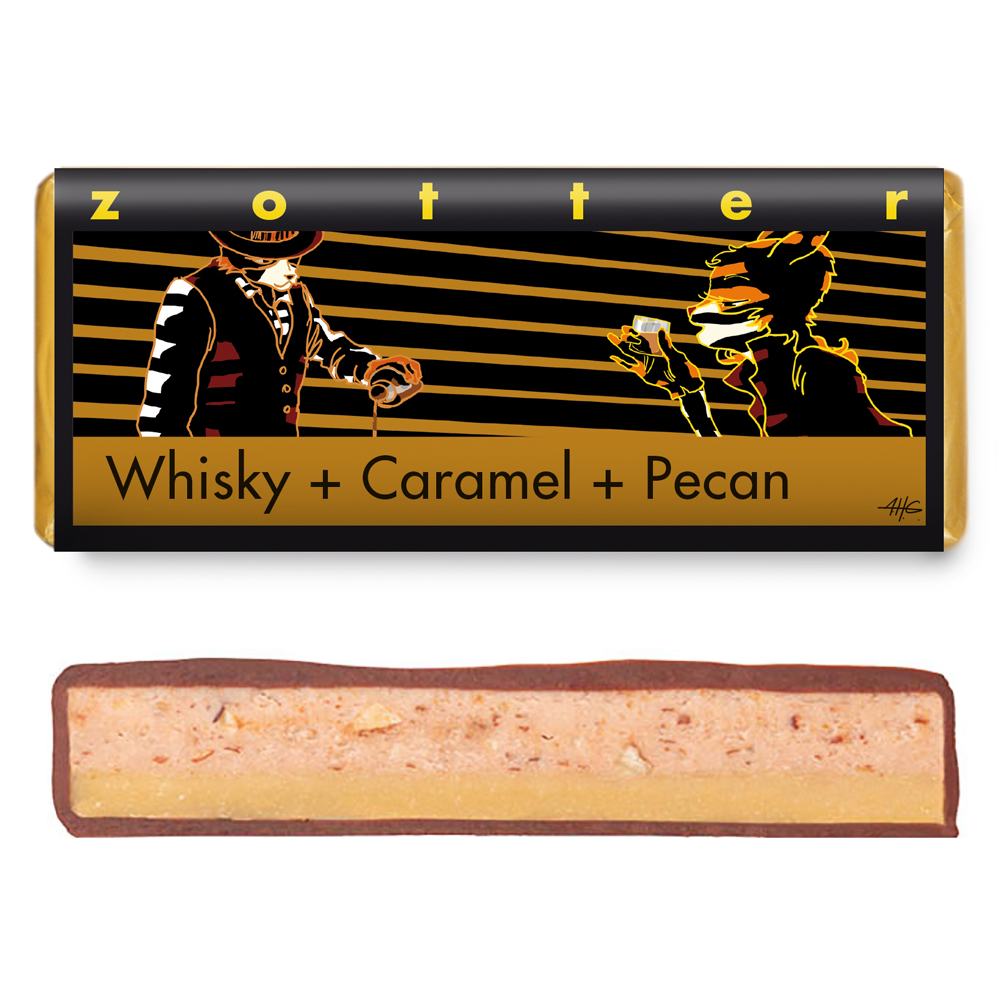 Zotter Handscooped - Whisky, Caramel and Pecan BB 09-08-26 - Image 2