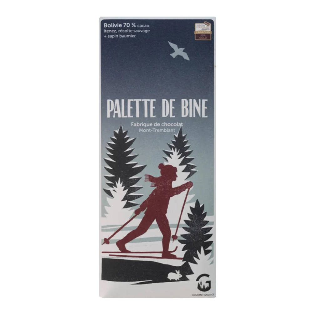 Palette de Bine - Bolivia 70% wild cocoa with balsam fir