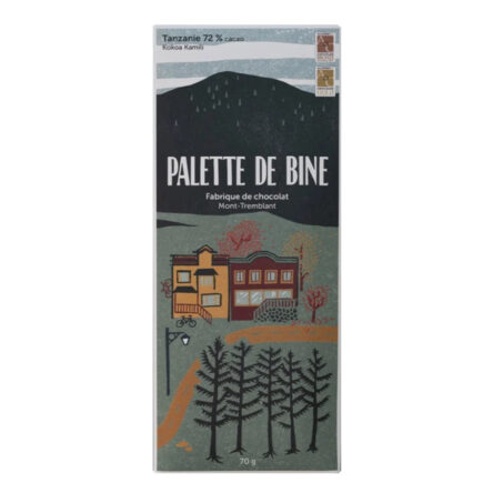Palette de Bine – Tanzania Kokoa Kamili 72%