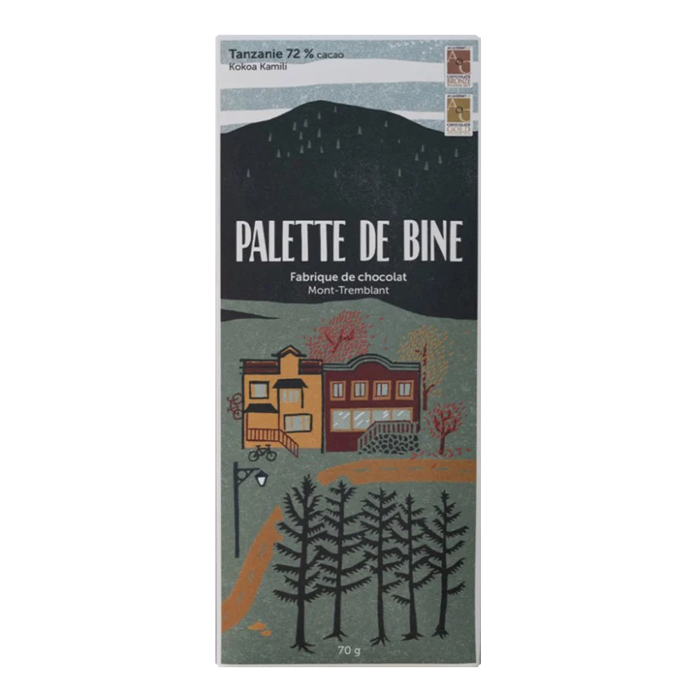 Palette de Bine - Tanzania Kokoa Kamili 72%
