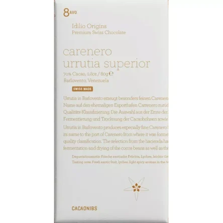 Idilio 8 – Carenero Superior with Cacaonibs