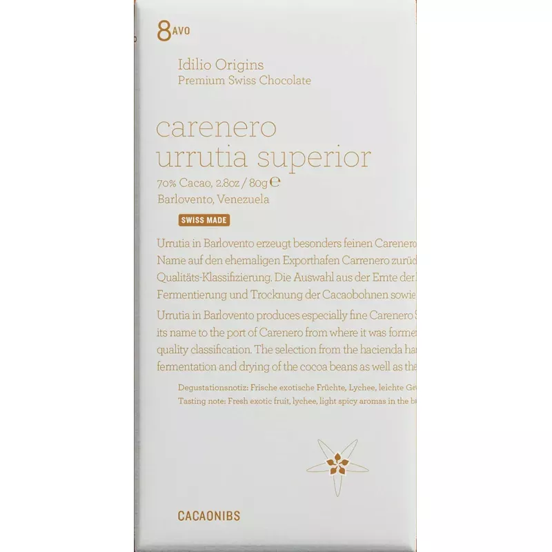 Idilio 8 - Carenero Superior with Cacaonibs